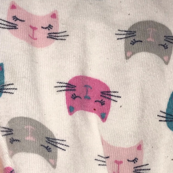 Kitty pattern pjs - 3t - Picture 4 of 5